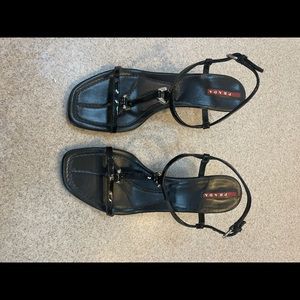 Black Prada Heels